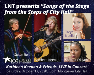 Lost Nation Theater Presents SONGS OF THE STAGE FROM THE STEPS OF CITY HALL Concert  Image