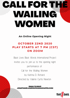 Black Lives, Black Words Theatre Company to Present Two More Virtual Plays In October And November Image