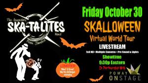 Poway OnStage to Stream The Skatalites SKALLOWEEN Virtual World Tour! 