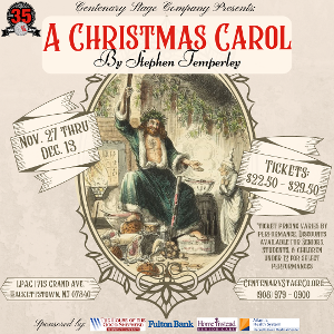 Centenary Stage Co. Rings In The Holiday Season with Stephen Temperley's Adaptation Of A CHRISTMAS CAROL  Image