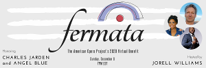 The American Opera Project Announces FERMATA, A Virtual Benefit 