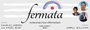 The American Opera Project Announces FERMATA, A Virtual Benefit Image