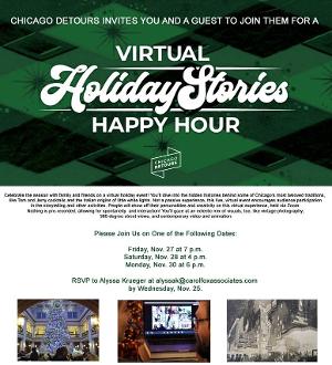 Chicago Detours Presents Interactive VIRTUAL HOLIDAY STORIES HAPPY HOUR 