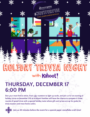 Bloomingdale School Of Music to Host Virtual Holiday Trivia Night 