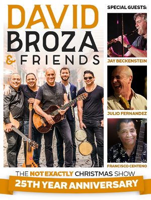 David Broza & Friends Present THE NOT EXACTLY CHRISTMAS SHOW Image