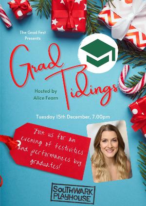 Alice Fearn To Host GRAD TIDINGS At The Southwark Playhouse  Image