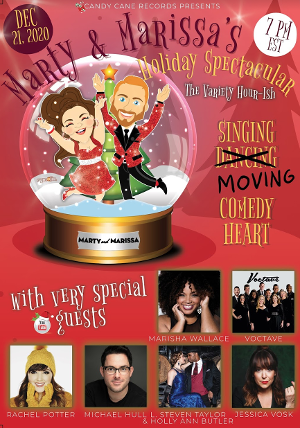 Marty Thomas and Marissa Rosen Host Holiday Spectacular on YouTube Live  Image