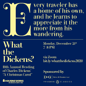Anthony Rapp Hosts Housing Works Annual Reading Of A CHRISTMAS CAROL Image