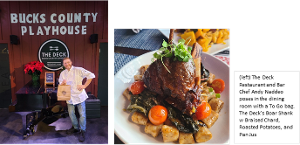 Enjoy New Year's Eve Delivery From The Deck Restaurant And Bar In New Hope Image