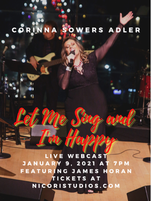 Corinna Sowers Adler Performs a Virtual Benefit Performance Image