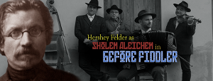 San Diego Repertory Theatre to Stream World Premiere of HERSHEY FELDER: BEFORE FIDDLER - LIVE FROM FLORENCE  Image