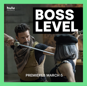 Hulu Original Film BOSS LEVEL Starts Streaming Next Month 