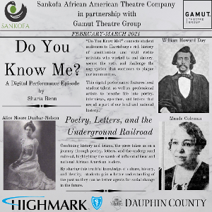 Dauphin County Commissioners' to Present Black History Month Program DO YOU KNOW ME? Image