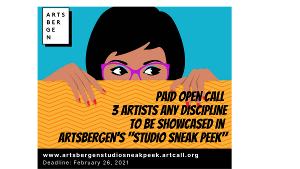 Northern NJ Community Foundation Invites Artists To Apply And Submit Their Work In ArtsBergen's 'Studio Sneak Peek' Image