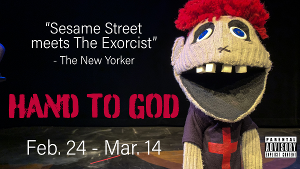 HAND TO GOD Opens Next Week at Jobsite Theater 