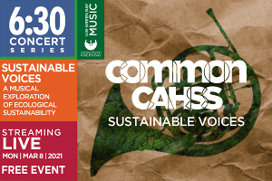 University of Wisconsin-Green Bay Music's 6:30 Concert Series Features 'Sustainable Voices'  Image