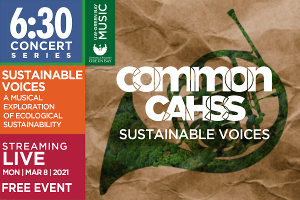 University of Wisconsin-Green Bay Music's 6:30 Concert Series Features 'Sustainable Voices' Image
