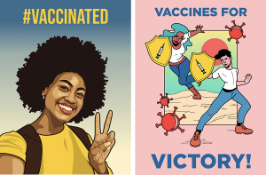 Amplifier Launches #Vaccinated, Global Public Art Campaign To Spread Accurate COVID-19 Vaccine Information Image