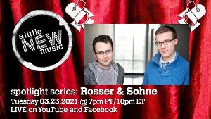 A LITTLE NEW MUSIC's Spotlight Series Presents Tim Rosser & Charlie Sohne Image