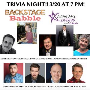 Lee Roy Reams, Lawrence Leritz and Carolyn Kirsch Join BACKSTAGE BABBLE TRIVIA Tomorrow Image