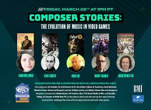 COMPOSER STORIES: THE EVOLUTION OF MUSIC IN VIDEO GAMES Panel Comes to Wondercon 2021 Image
