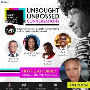 Explore Shirley Chisholm's Legacy Then And Now in UNBOUGHT UNBOSSED CONVERSATIONS  Image