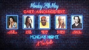 Aimie Atkinson, Cassidy Janson, Lucie Jones, Cedric Neal and Julian Ovenden Confirmed For First MONDAY NIGHT AT THE APOLLO  Image