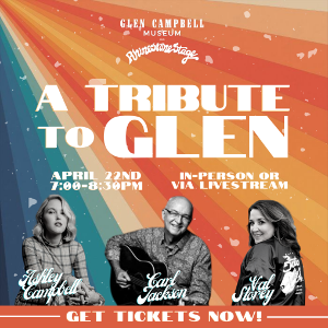 Glen Campbell Museum Announces Special Tribute Concert 