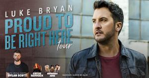 2021 ACM Entertainer Of The Year Luke Bryan Announces 'Proud To Be Right Here' Tour 