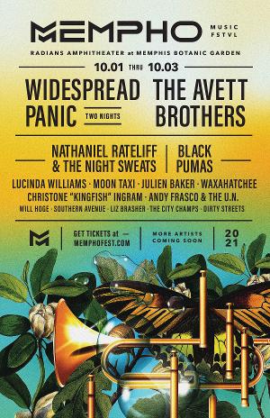 MEMPHO MUSIC FESTIVAL 2021 Lineup Announced Image