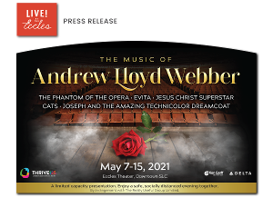 THE MUSIC OF ANDREW LLOYD WEBBER Additional Tickets On Sale at Eccles Center  Image