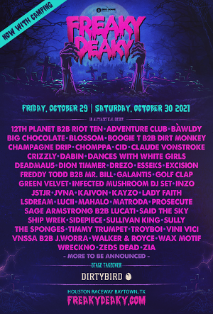 FREAKY DEAKY Lineup to Include Deadmau5, Excision, J. Worra, Adventure Club, Zeds Dead 