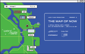 Lucky Plush Announces THE MAP OF NOW An Interdisciplinary Digital Festival 