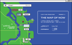 Lucky Plush Announces THE MAP OF NOW An Interdisciplinary Digital Festival Image