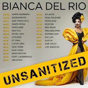 Bianca Del Rio UNSANITIZED Comedy Tour Announced, Tickets On Sale This Friday Image