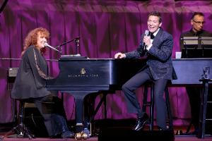Michael Feinstein Surprises Melissa Manchester During Concert With Songbook Hall Of Fame Award Image