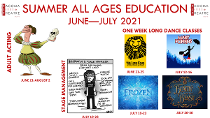 Tacoma Little Theatre Adult and Youth Summer Classes Are Enrolling Now  Image