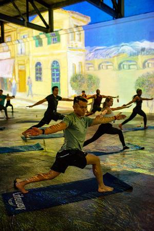 Immersive Yoga Now Offered At IMMERSIVE VAN GOGH San Francisco  Image