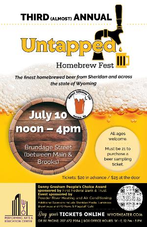 Untapped Homebrew Fest Comes to WYO Theater Image