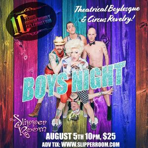 Boys' Night: An All-Male Cirquelesque Revue Celebrates 10 Years Next Month 