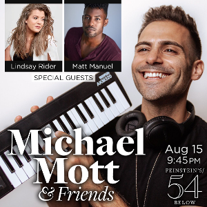 Michael Mott & Friends Returns To Feinstein's/ 54 Below Next Month Image