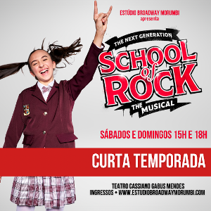 Paola Rabetti Dá Vida A Vocalista Tomika Em SCHOOL OF ROCK Image