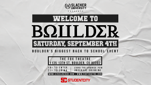 WELCOME TO BOULDER Announced This September at Fox Theatre  Image