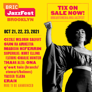 BRIC JAZZFEST to Return October 21-23 Image