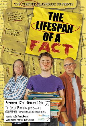 Playhouse On The Square to Present the Regional Premiere of THE LIFESPAN OF A FACT 