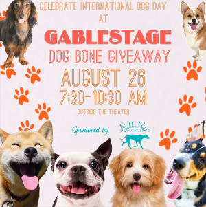 Gablestage Announces The “Dog Bone Giveaway” Celebrating International Dog Day 