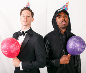 Soho Theatre Presents STRING V SPITTA Starring Kiell Smith-Bynoe and Ed MacArthur Image