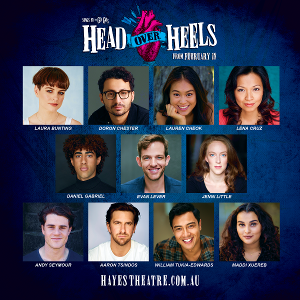 Cast Announced For Australian Premiere Of HEAD OVER HEELS 