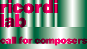Ricordi Berlin Relaunches Ricordilab Composer Competition 
