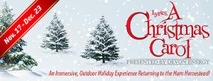 Lyric Returns To The Harn Homestead For Holiday Production Of A CHRISTMAS CAROL Image